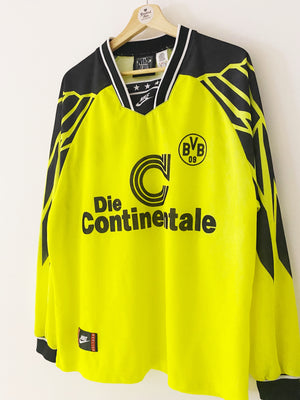 1994/95 Borussia Dortmund Home L/S Shirt (XL) 9/10