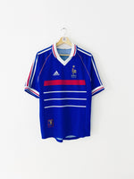 1998/00 France Home Shirt (S) 8/10