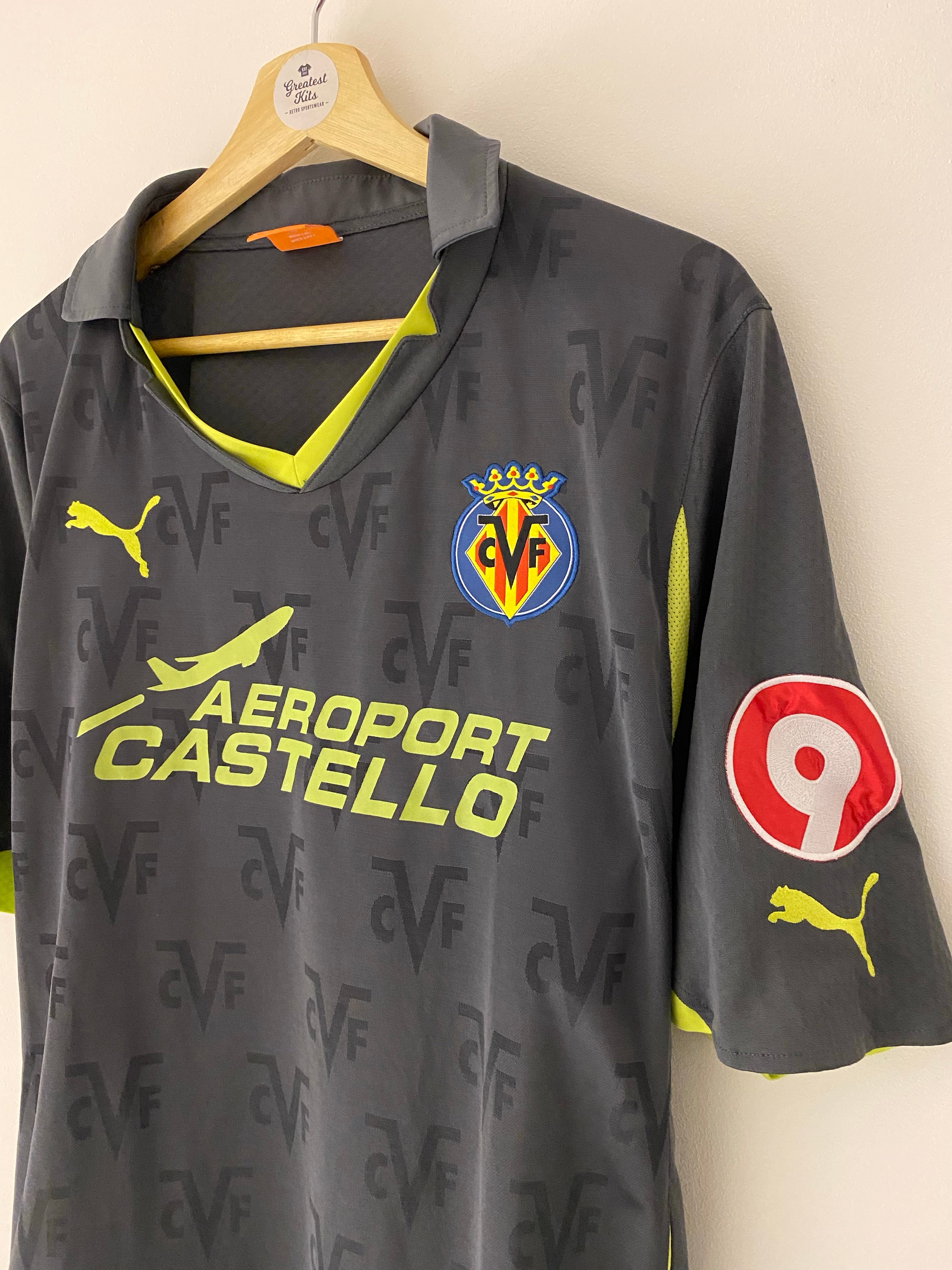 2010/11 Villareal Away Shirt (XL) 9/10