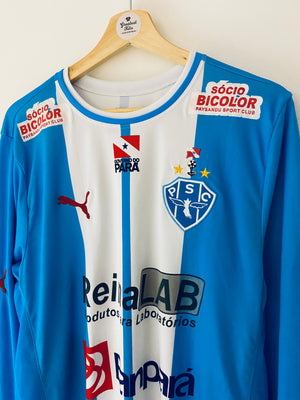 2013 Paysandu *Player Issue* Home L/S Shirt #4 (XL) 8.5/10