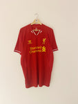 2013/14 Liverpool Home Shirt (XL) 9/10