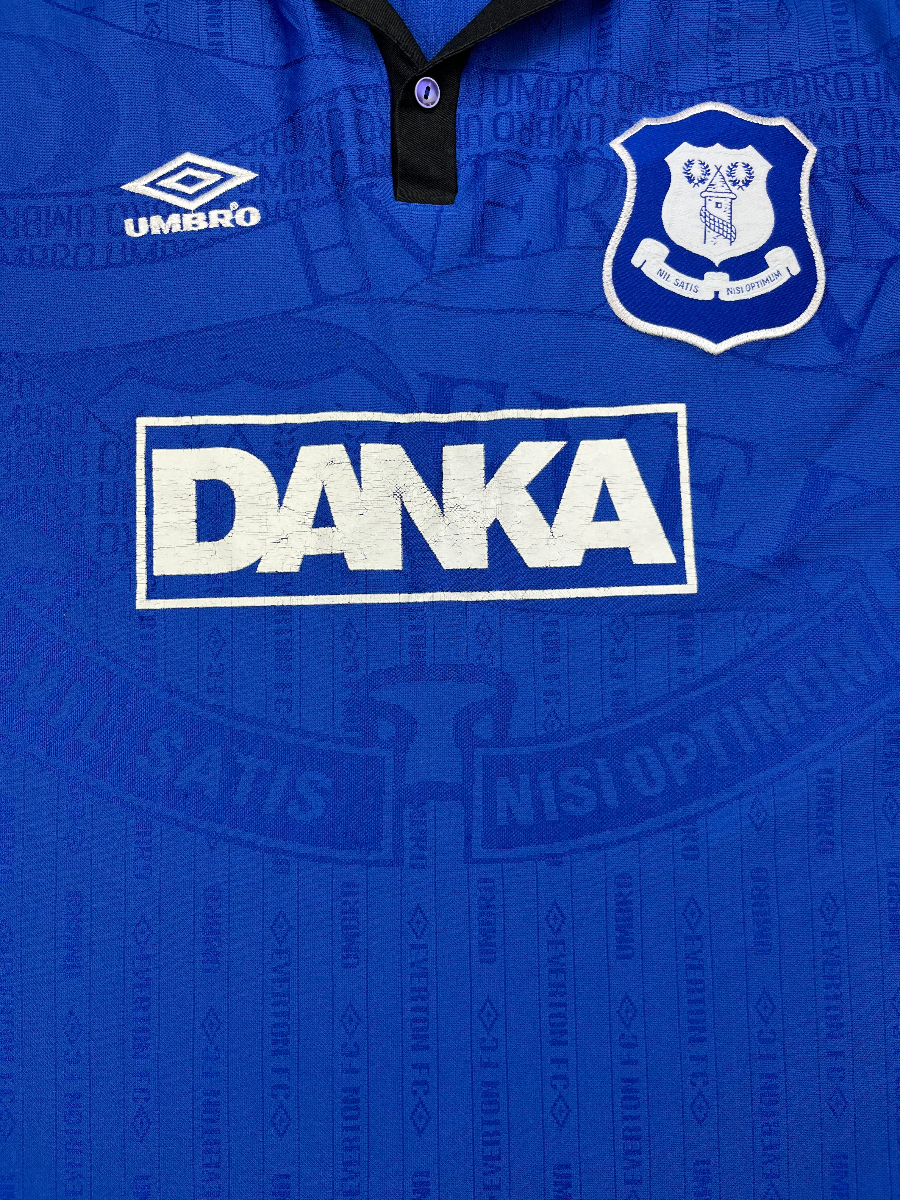 1995/97 Everton Home Shirt (M) 7.5/10