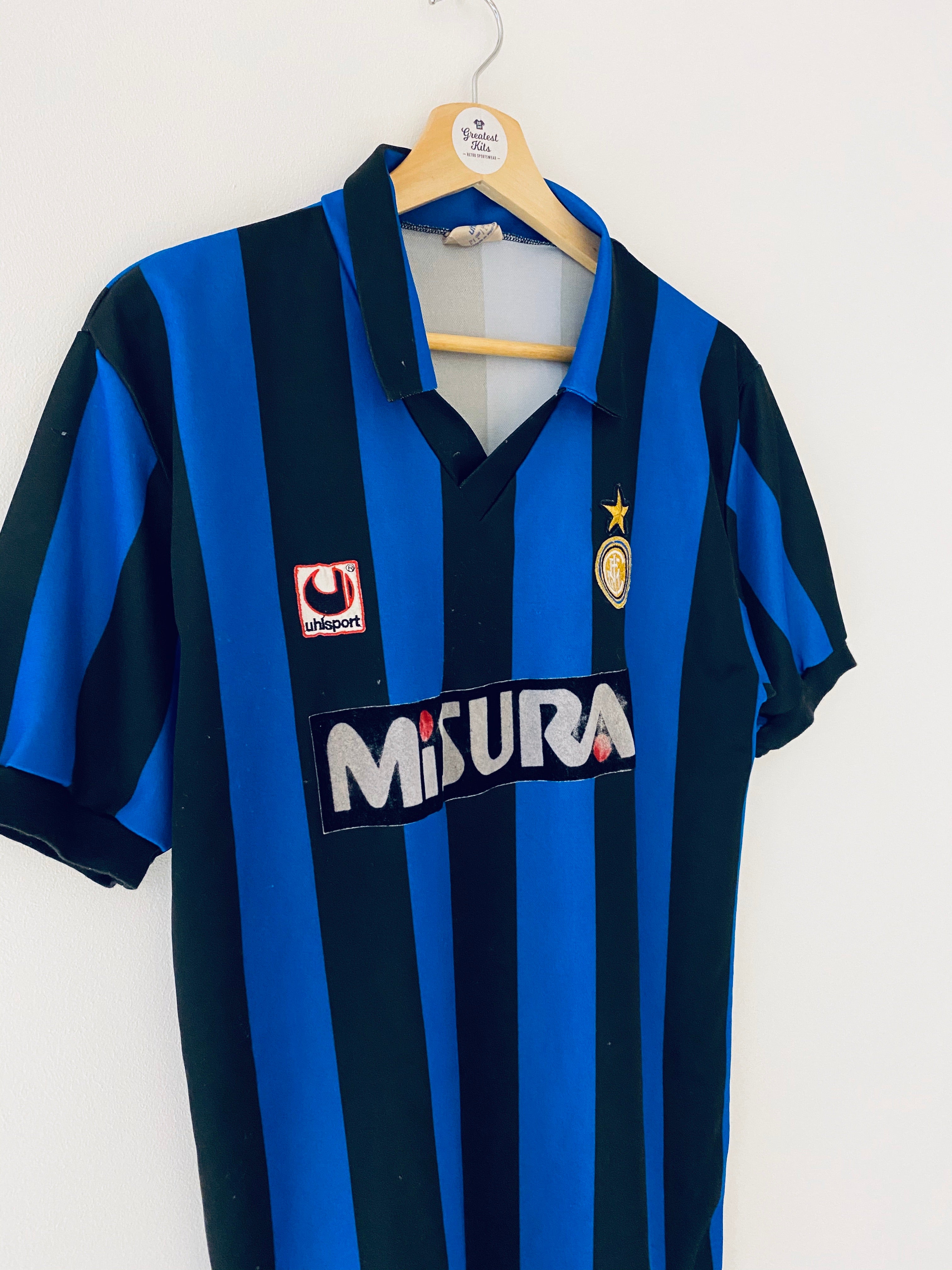 1990/91 Inter Milan Home Shirt (L) 7/10