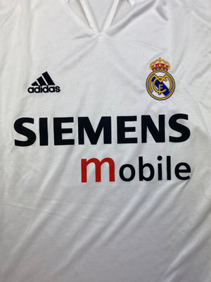 2004/05 Real Madrid Home Shirt (XL) 9/10