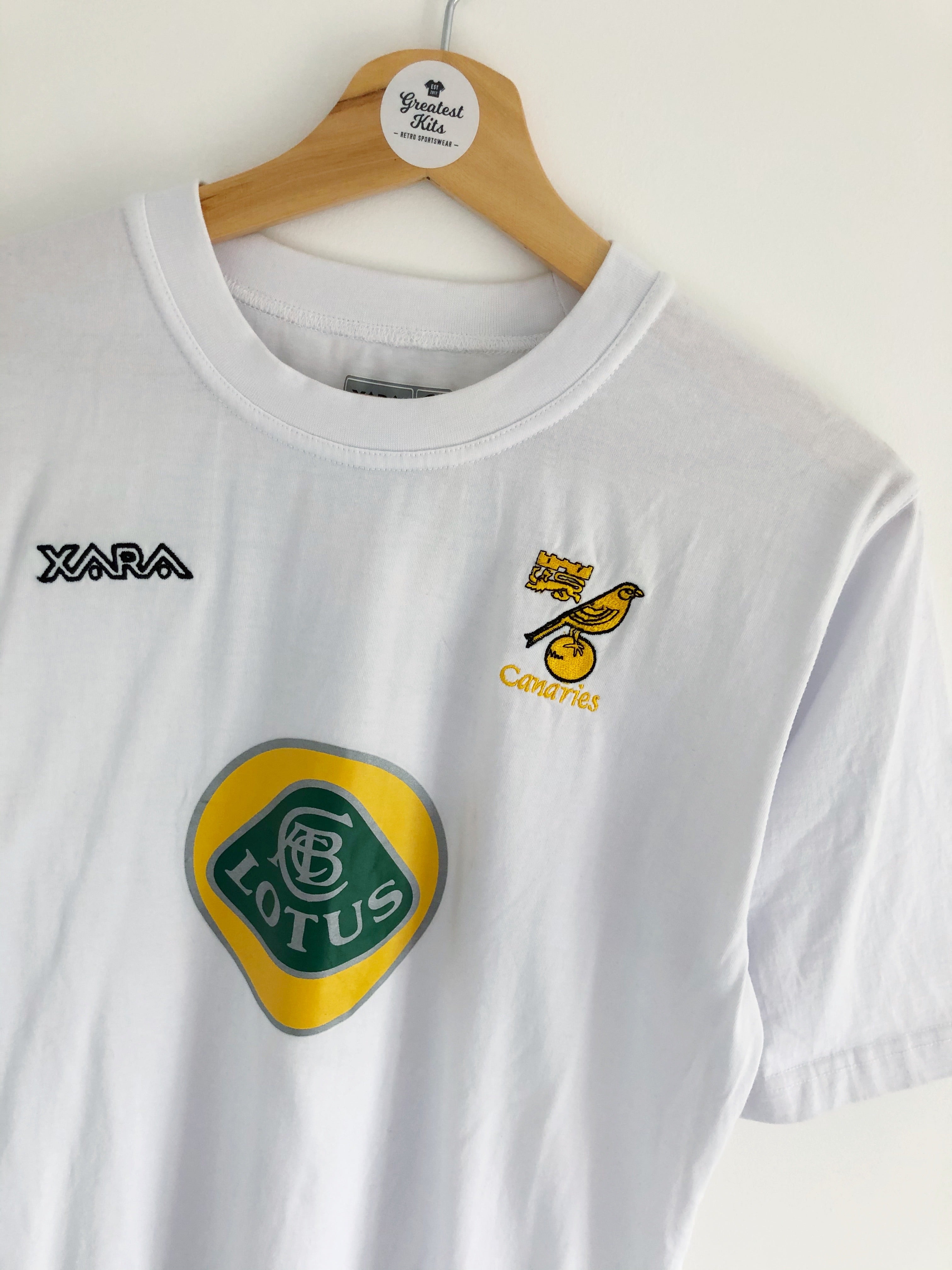 2003/04 Norwich Training T-Shirt (S) 8.5/10