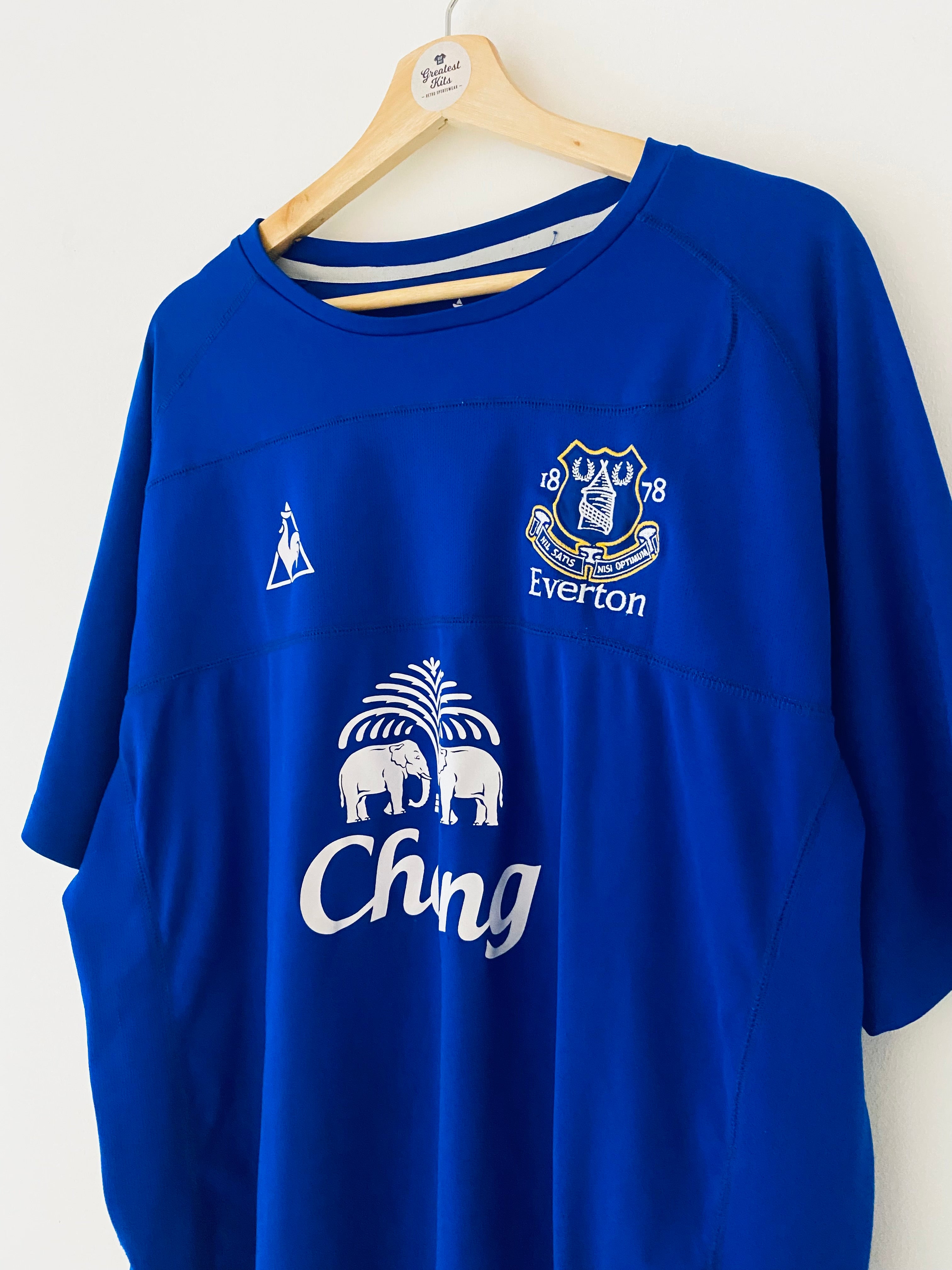 2010/11 Everton Home Shirt (XXL) 9/10