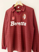 1991/93 Torino Home L/S Shirt (XL) 8/10