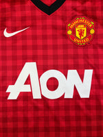 2012/13 Manchester United Home Shirt (S) 9/10