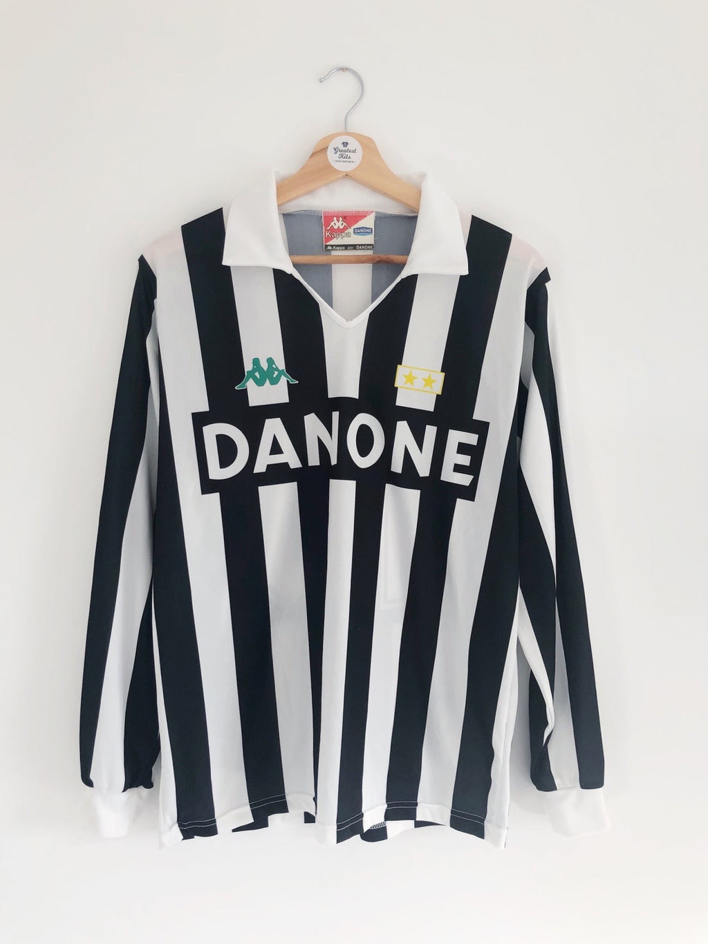 1992/94 Juventus Home L/S Shirt #10 (Baggio) (M) 9/10