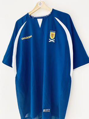 2003/05 Scotland Home Shirt (L) 9/10