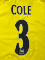 2003/05 Arsenal Away Shirt Cole #3 (S) 8.5/10