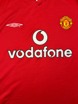 2000/02 Manchester United Home Shirt (XXL) 8.5/10