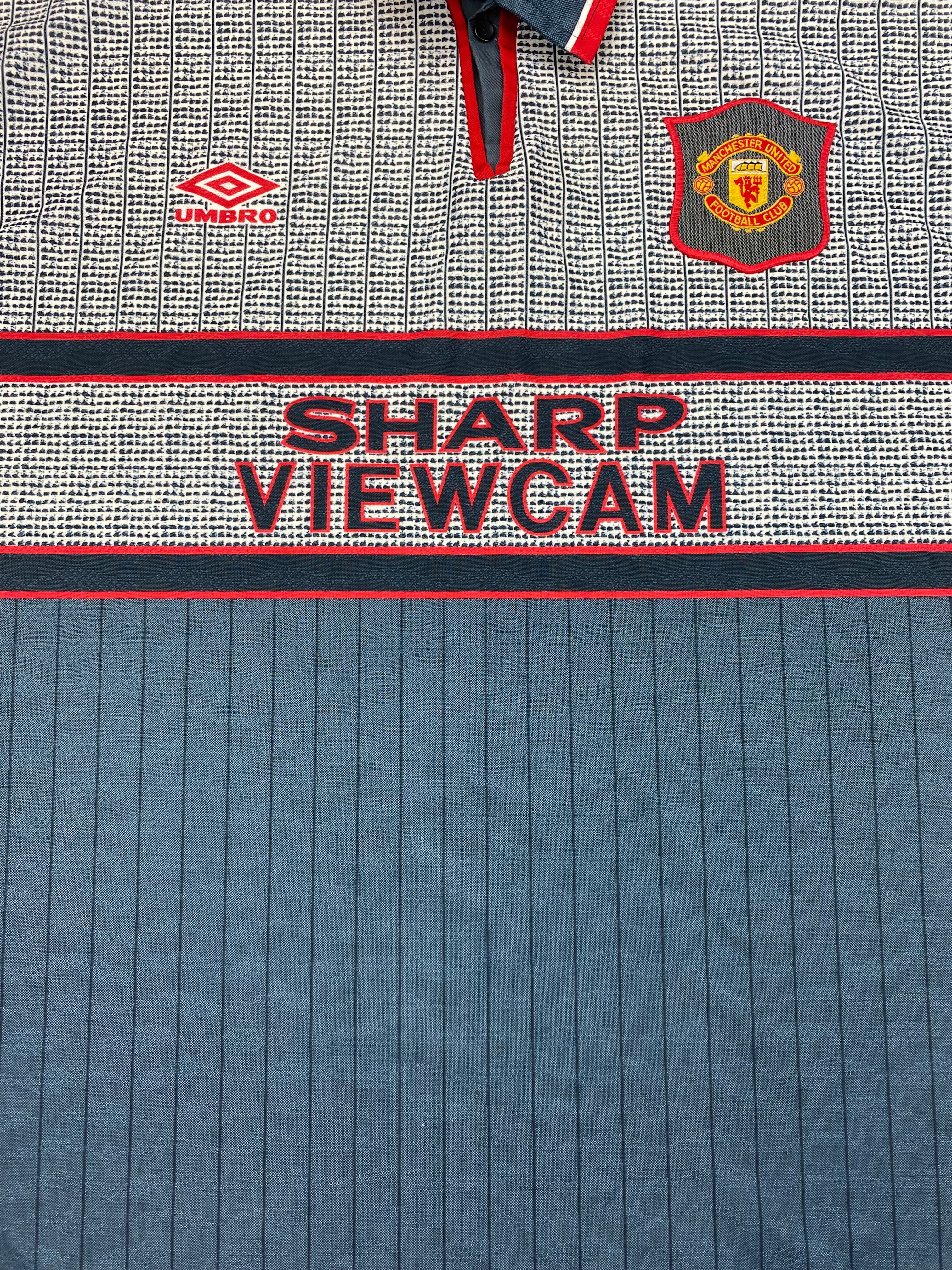 1995/96 Manchester United Away Shirt (XL) 9/10