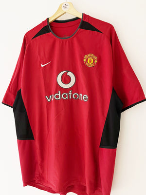 2002/04 Manchester United Home Shirt (XL) 8.5/10