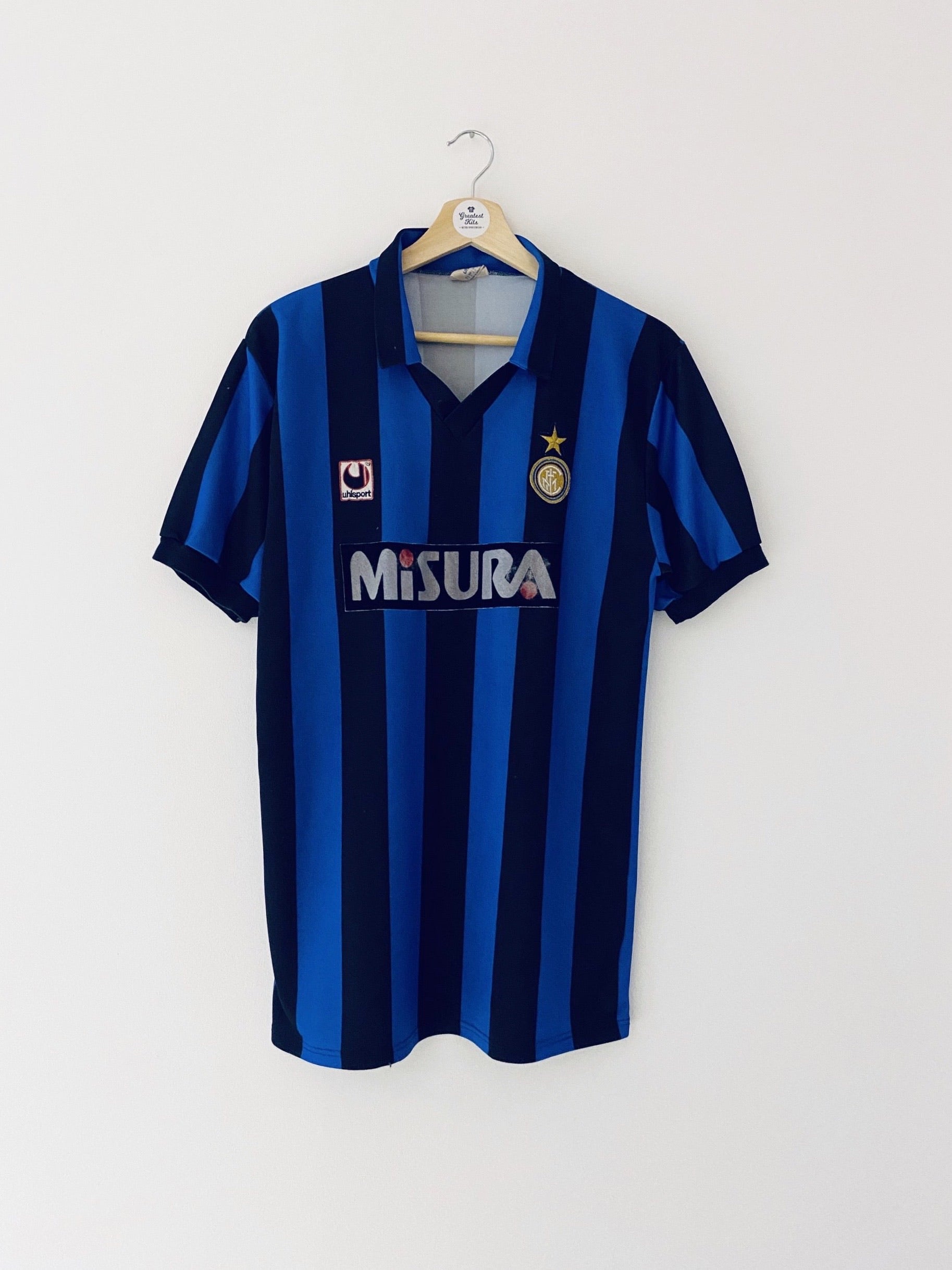 1990/91 Inter Milan Home Shirt (L) 7/10