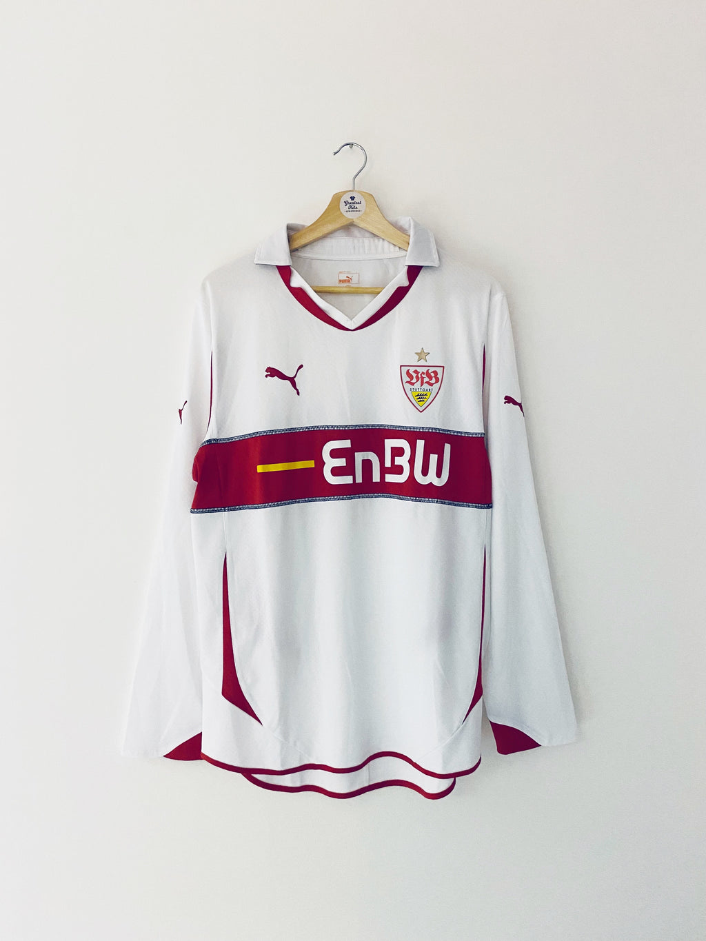 2010/11 Stuttgart Prototype Home L/S Shirt (L) 8.5/10