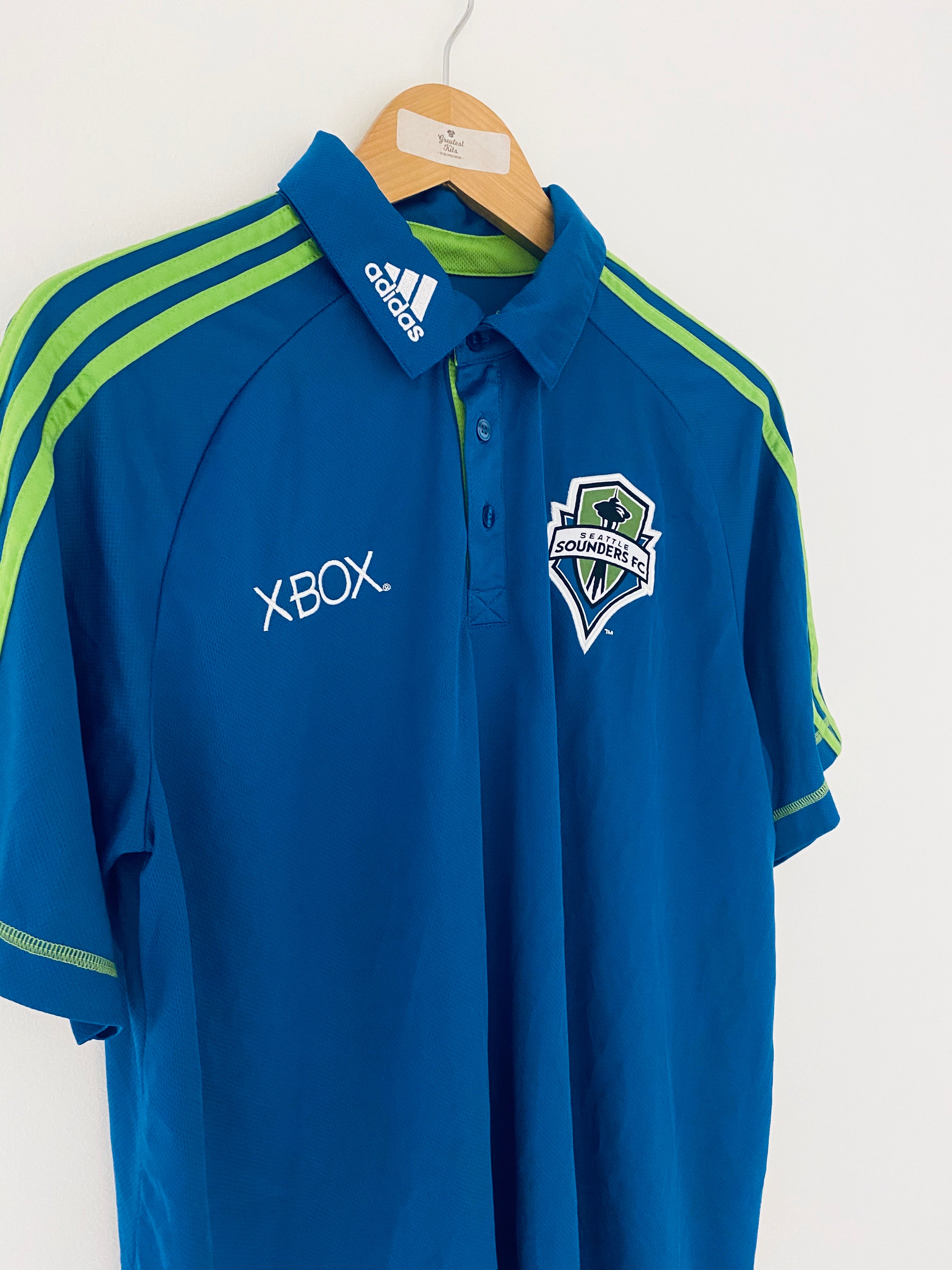 2011 Seattle Sounders Polo Shirt (L) 9/10