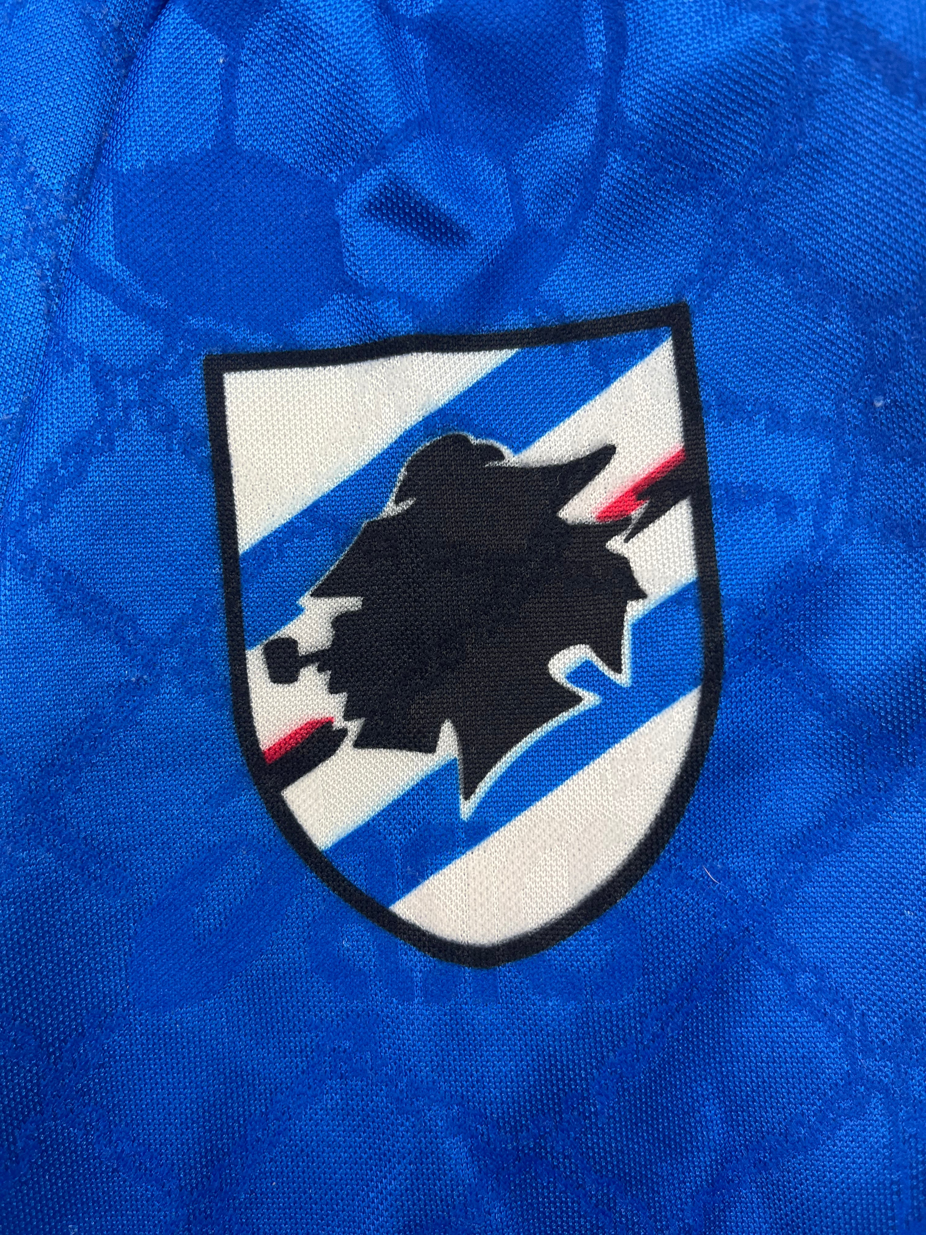 1994/95 Sampdoria Home Shirt (XL) 7.5/10