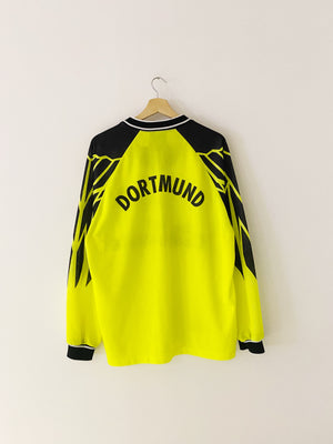 1994/95 Borussia Dortmund Home L/S Shirt (XL) 9/10