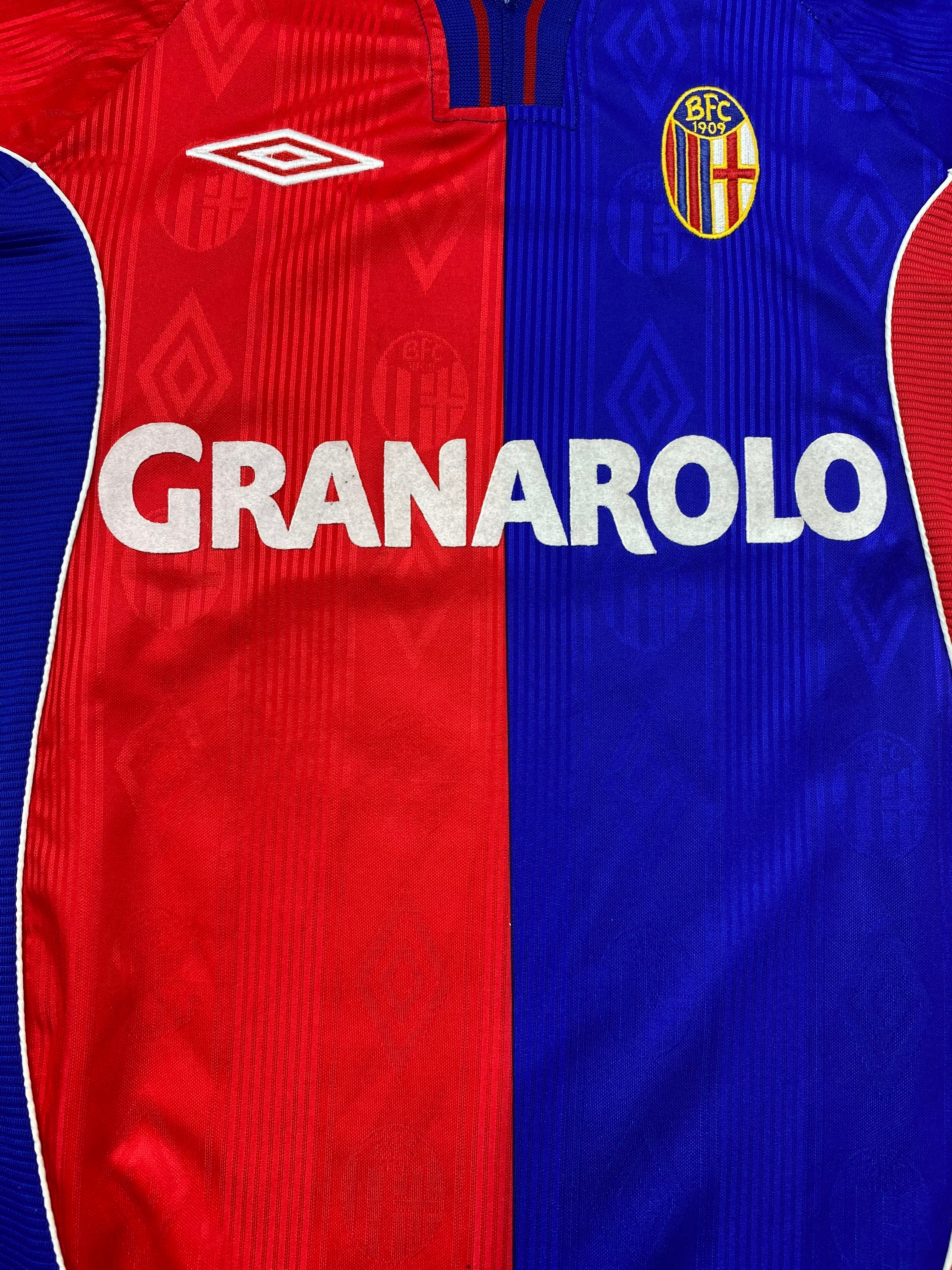 2000/01 Bologna Home Shirt (M) 9/10