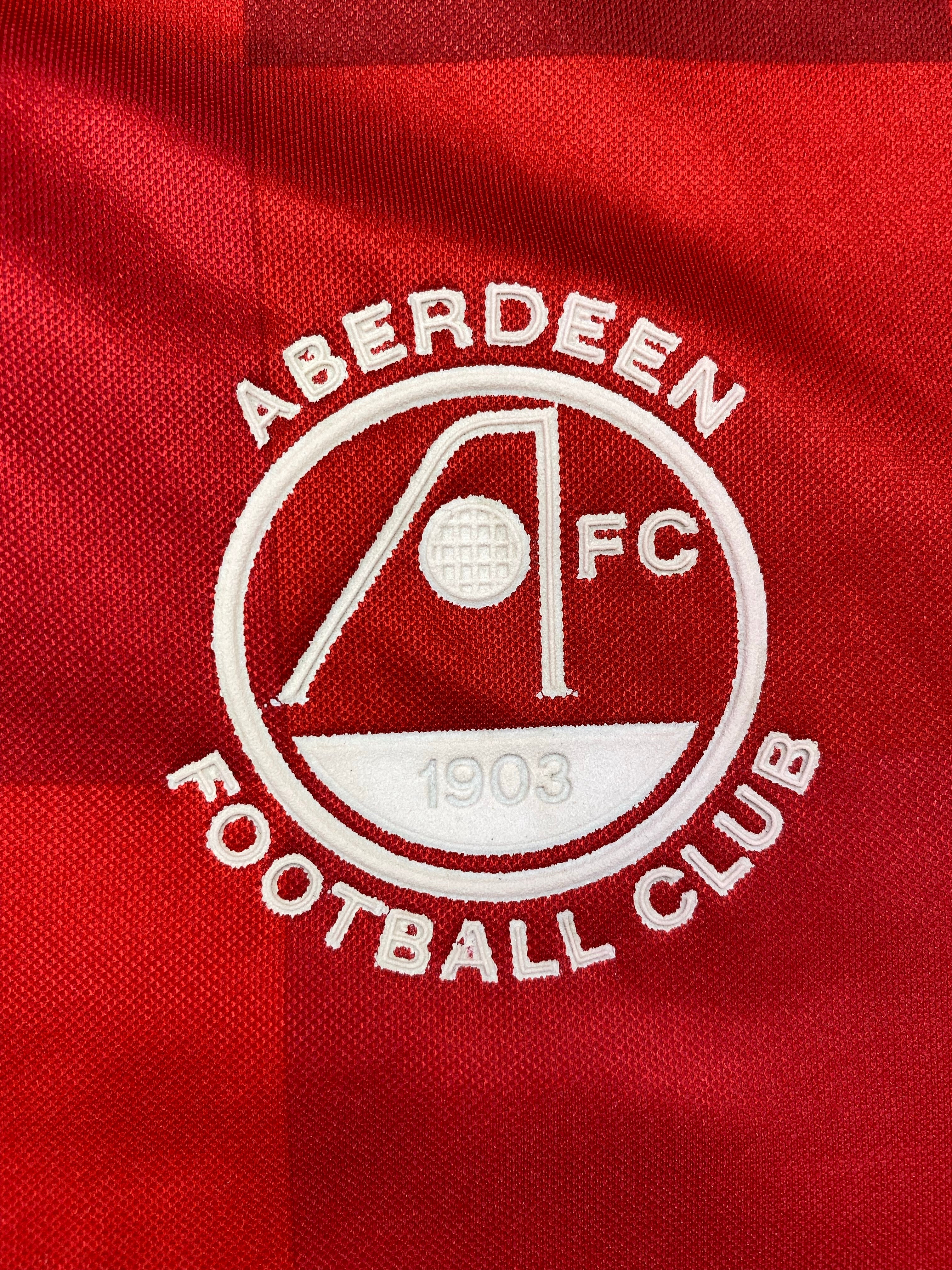 1987/90 Aberdeen Home Shirt (S) 8/10