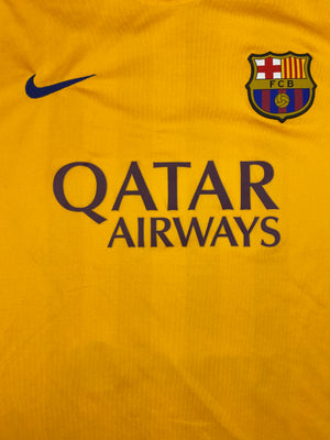 2015/16 Barcelona Away Shirt (XL) 9/10