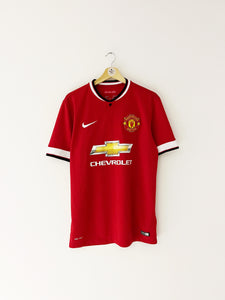 2014/15 Manchester United Home Shirt (M) 9/10