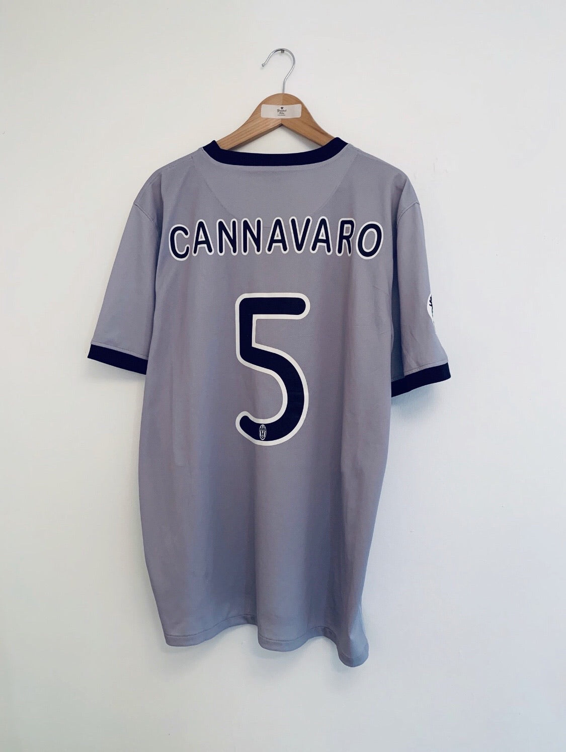 2009/10 Juventus Away Shirt Cannavaro #5 (XL) 8/10