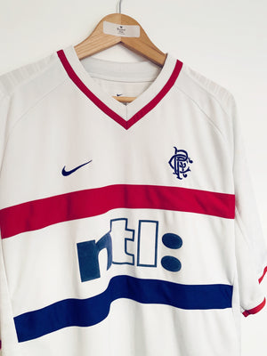 2000/01 Rangers Away Shirt (XL) 8/10