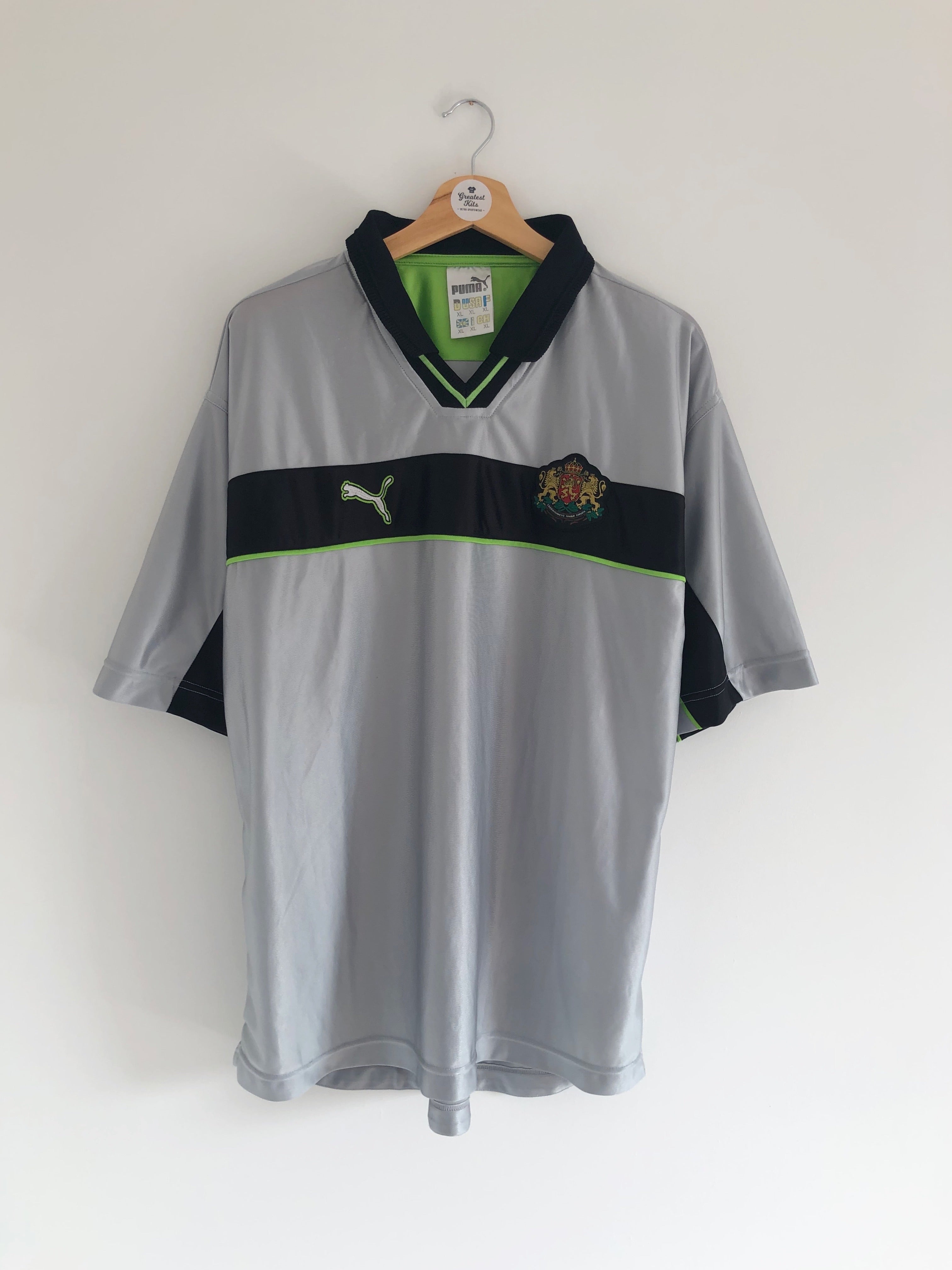 1998/00 Bulgaria GK S/S Shirt (XL) 8/10