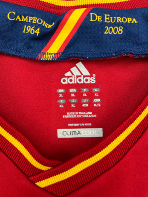 2011/12 Spain Home Shirt (XL) 9/10