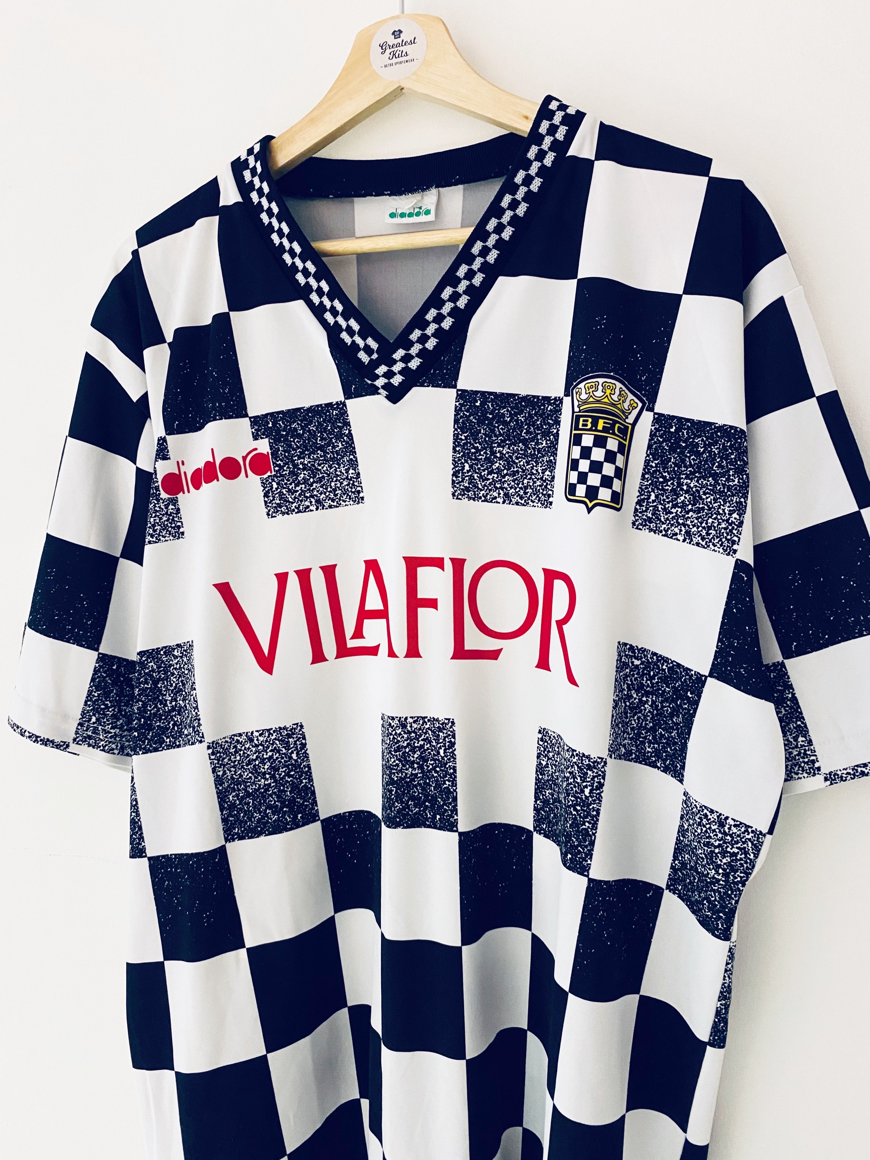 1992/93 Boavista Home Shirt (XL) 9/10