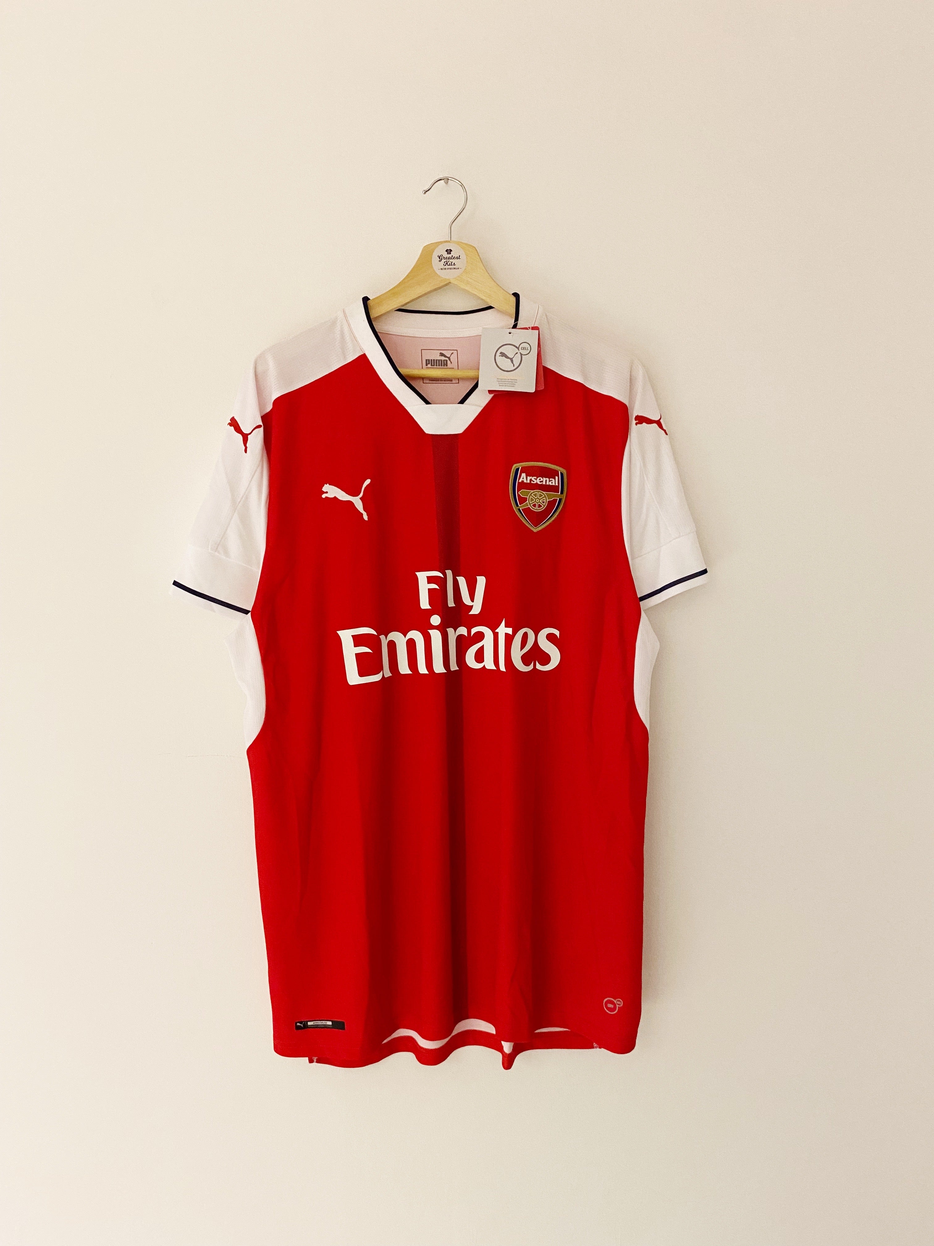 2016/17 Arsenal Home Shirt (XL) BNWT