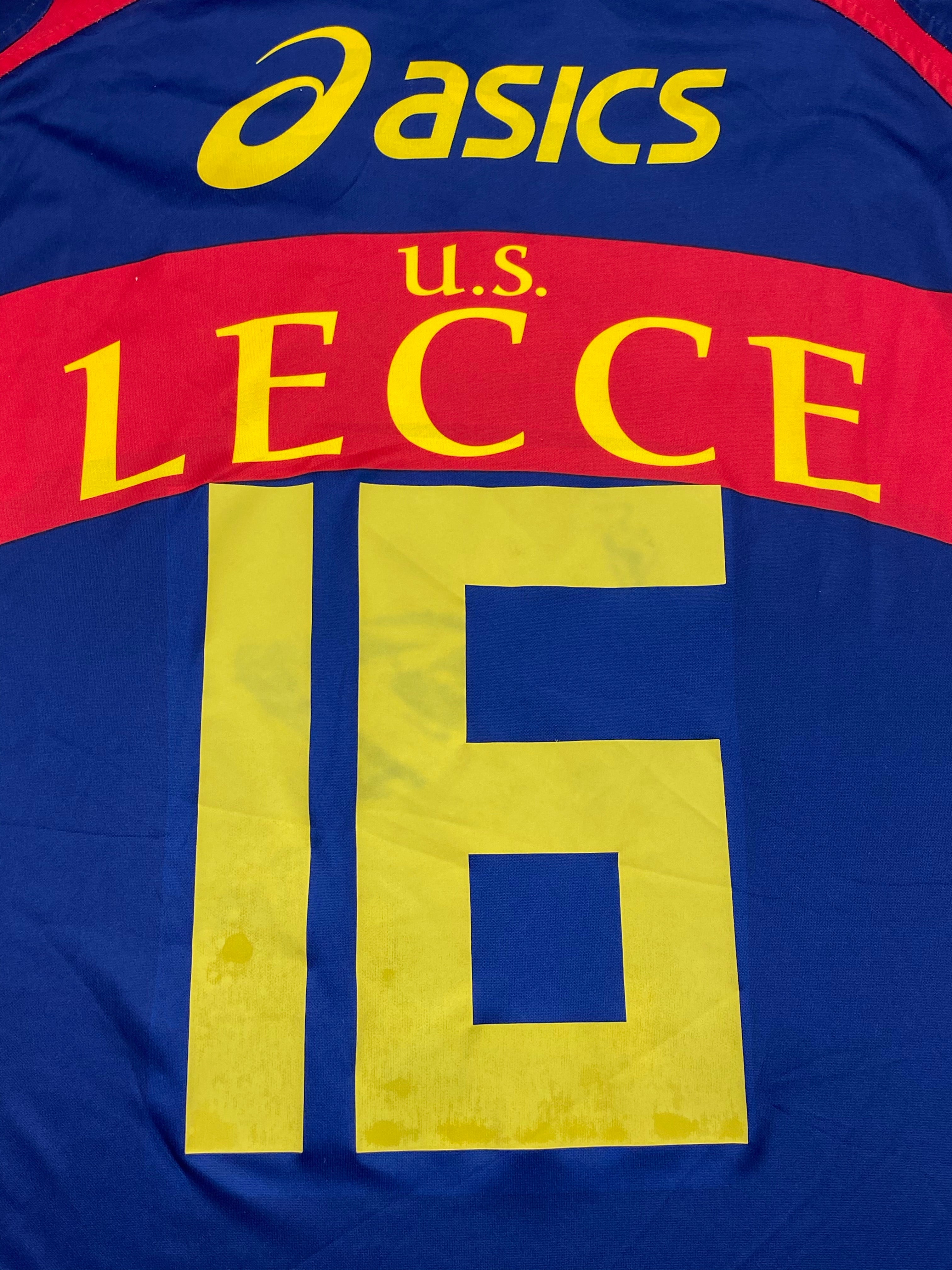 2008/09 Lecce *Player Issue* Training L/S Shirt #16 (XL) 7/10