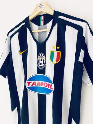 2005/06 Juventus Centenary Home Shirt (S) 9/10