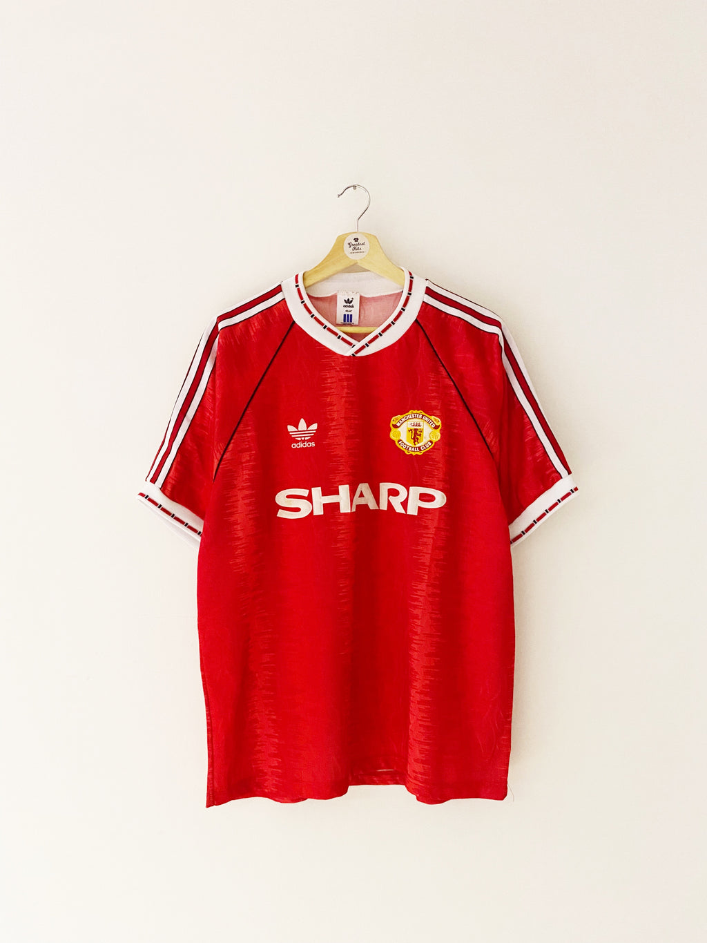 1990/92 Manchester United Home Shirt (L) 8.5/10