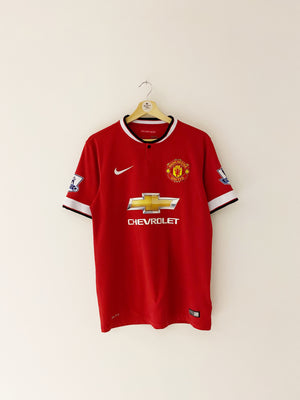 2014/15 Manchester United Home Shirt Di Maria #7 (M) 9/10