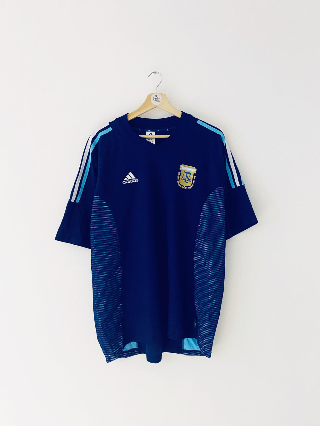 2002/04 Argentina Away Shirt (XL) 9/10