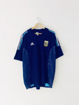 2002/04 Argentina Away Shirt (XL) 9/10