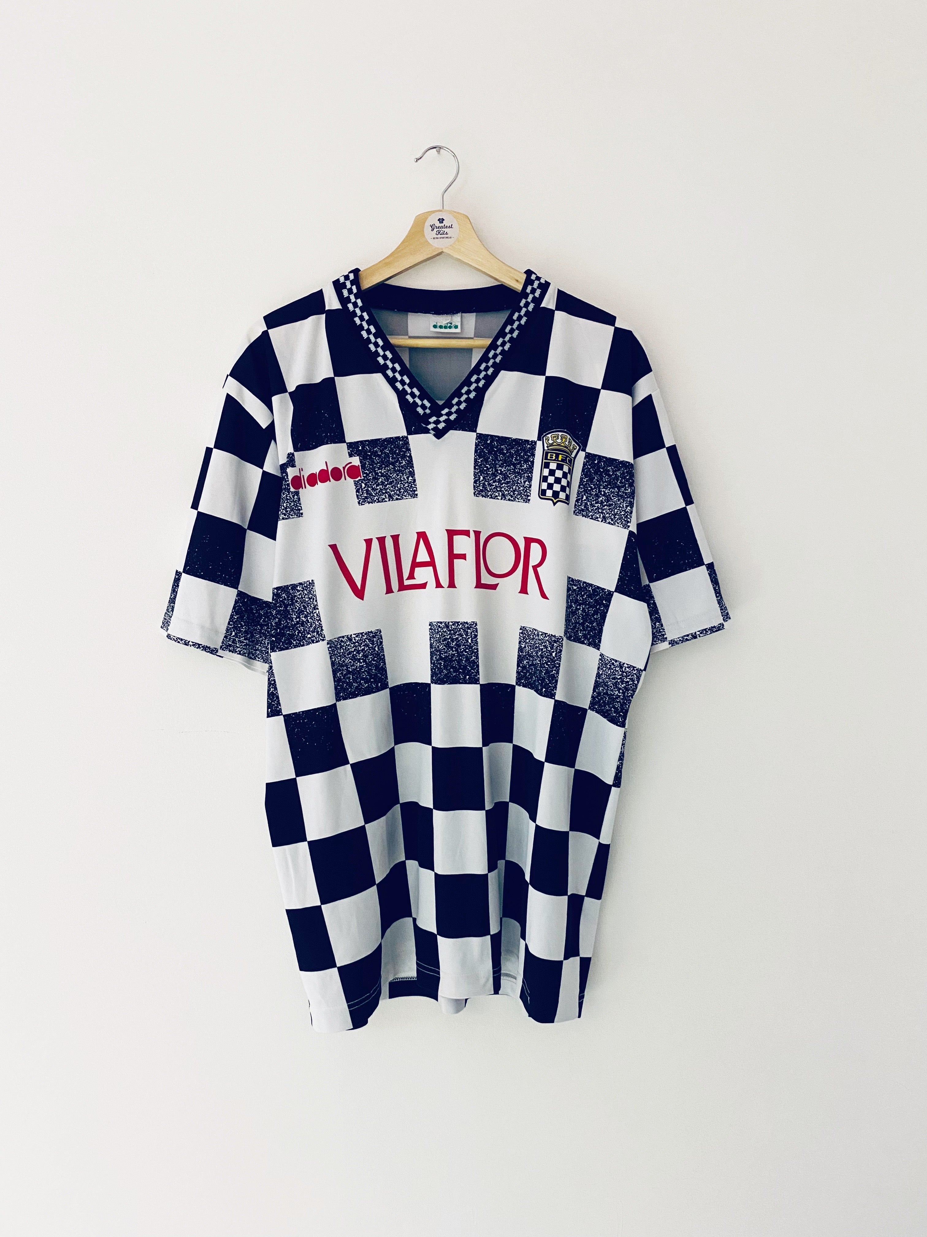 1992/93 Boavista Home Shirt (XL) 9/10