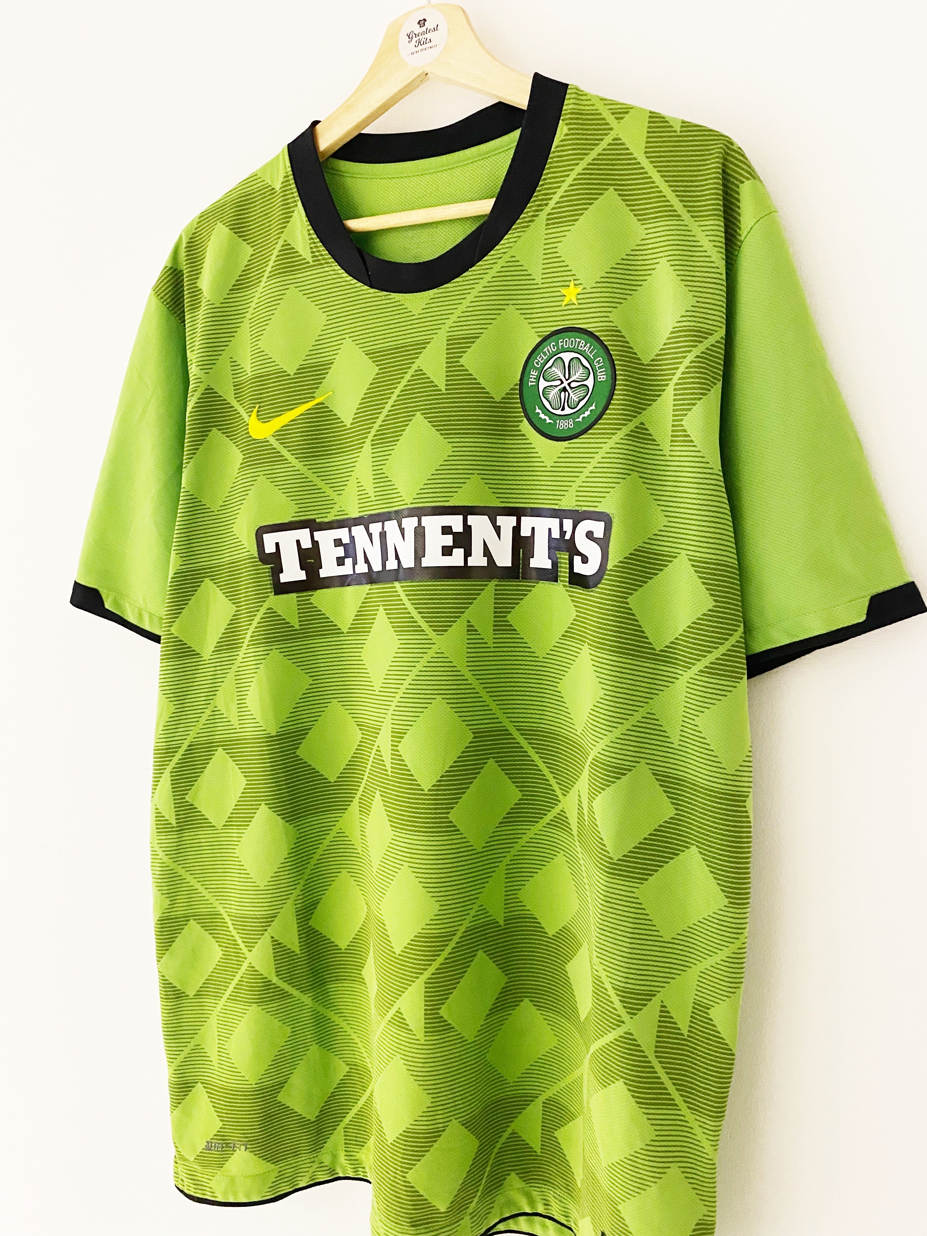 2010/11 Celtic Away Shirt (XL) 9/10