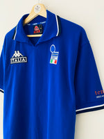 1998/00 Italy Home Polo Shirt (L) 9/10