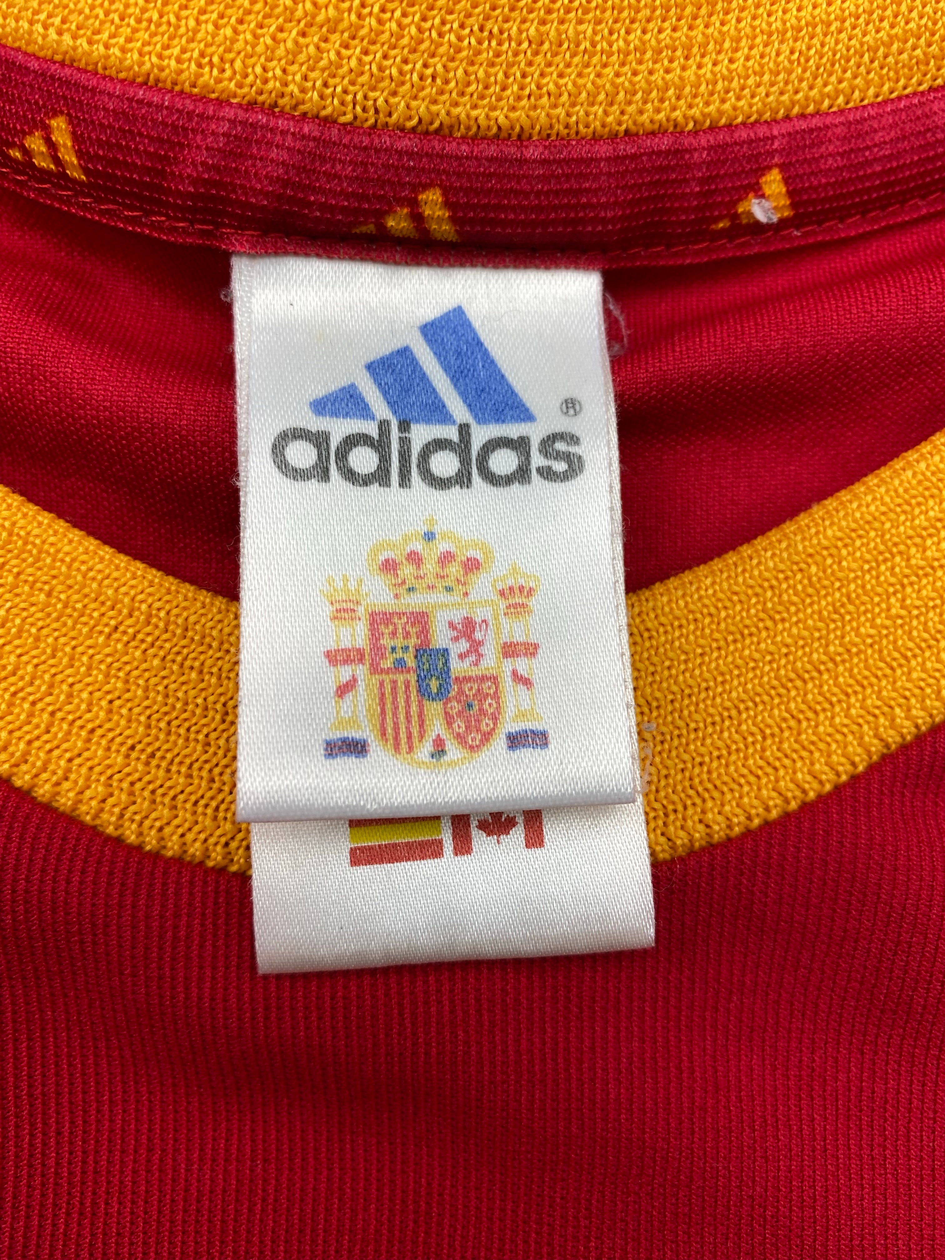 2002/04 Spain Home Shirt (XL) 8.5/10