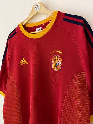 2002/04 Spain Home Shirt (XL) 8.5/10