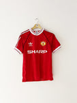 1990/92 Manchester United Home Shirt (S) 9/10