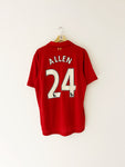 2012/13 Liverpool Home Shirt Allen #24 (L) 9/10