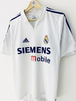 2004/05 Real Madrid Home Shirt (S) 8/10