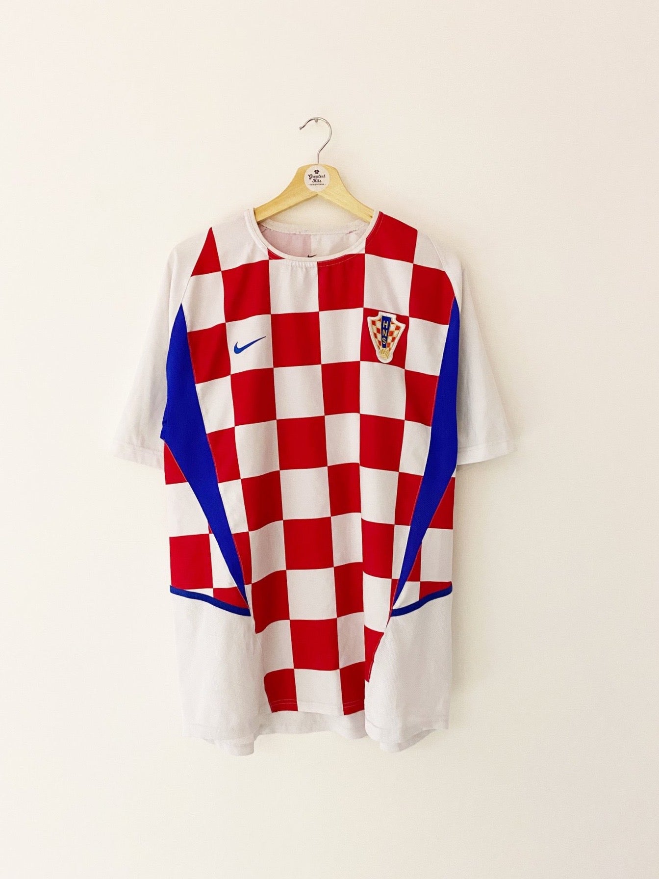 2002/04 Croatia Home Shirt (L) 9/10