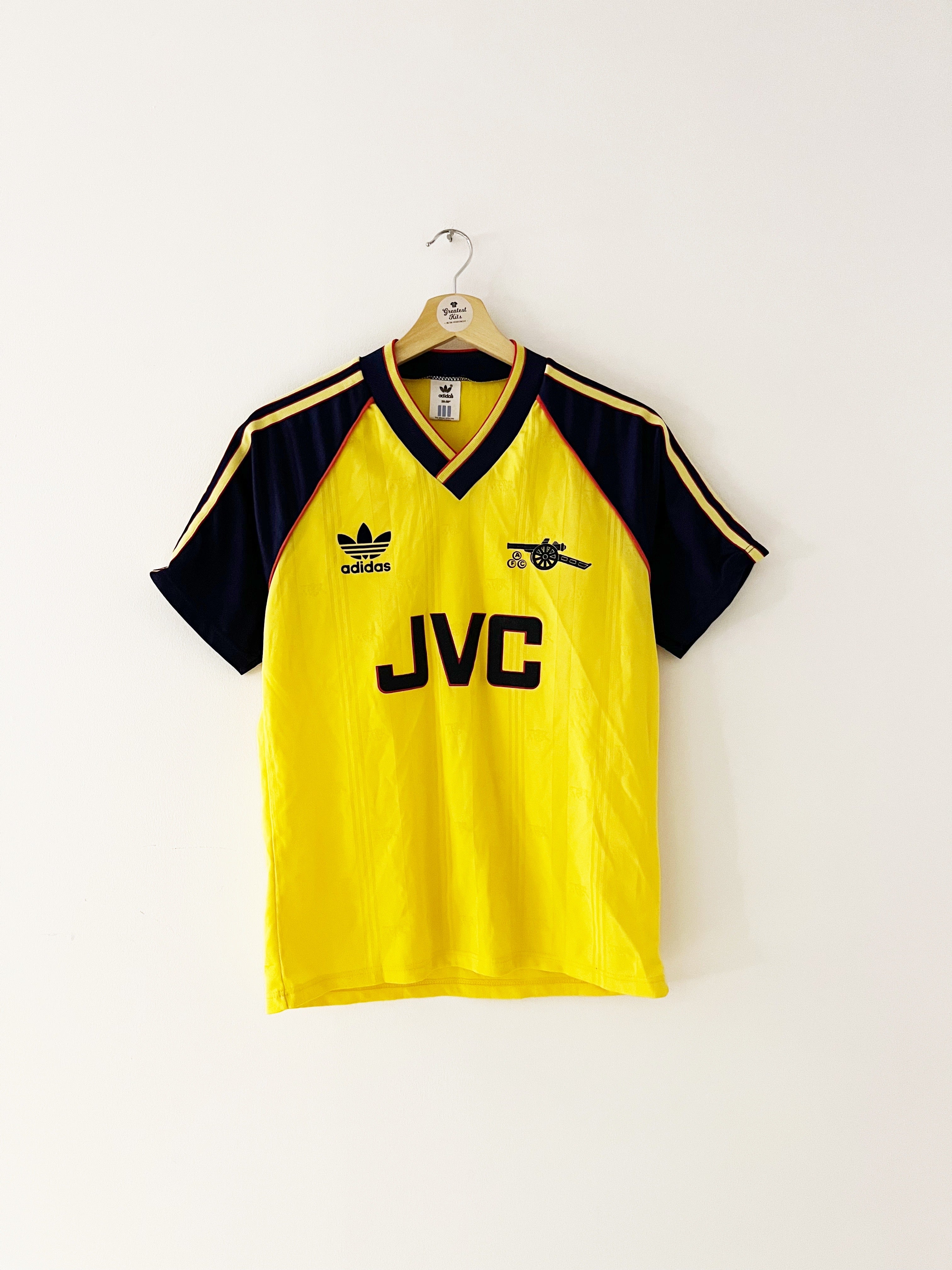 1989/91 Arsenal Away Shirt (S) 9/10