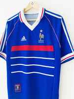 1998/00 France Home Shirt (S) 8/10